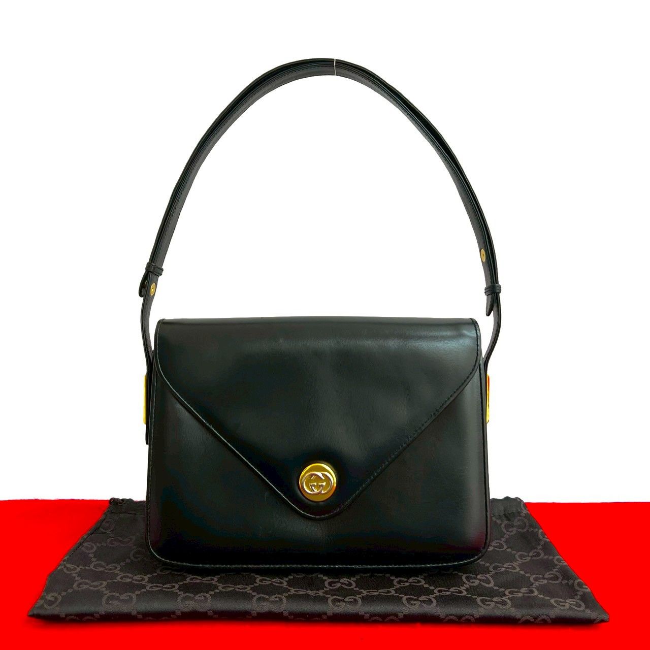 極 美品 袋付き GUCCI グッチ オールドグッチ ヴィンテージ GG 極 美品 袋付き GUCCI グッチ オールドグッチ ヴィンテージ GG