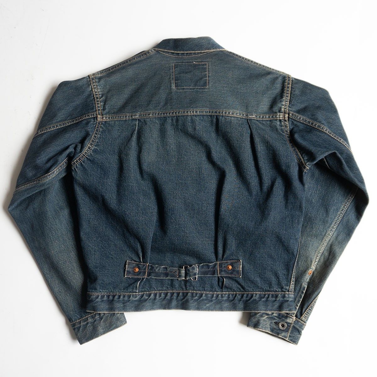 【雰囲気抜群】DENIME 【506 1st type 大戦 デニムジャケット】M ファースト Gジャン オリゾンティ 旧日本製 25100235 雰囲気抜群】DENIME 【506 1st type 大戦 デニムジャケット】M