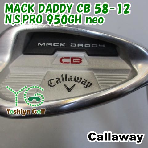 ウェッジ キャロウェイ MACK DADDY CB 58-12/N.S.PRO 950GH neo/S/58[95036]