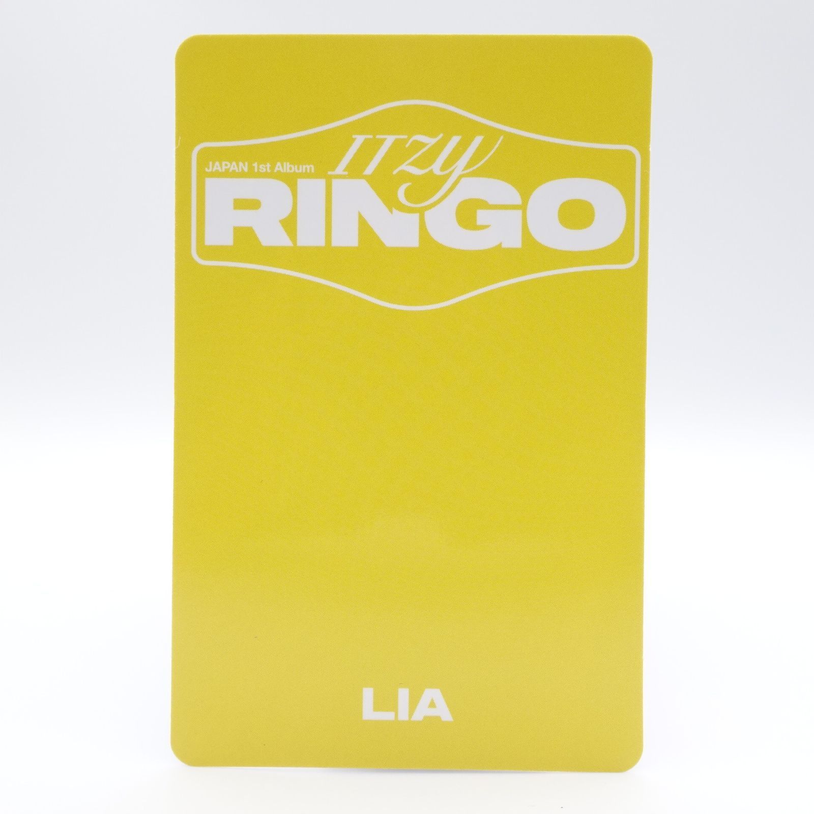 ITZY リア RINGO トレカ フォト カード HMV ラキドロ 特典 ラッキー