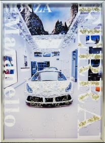 水晶パネル アートパネル 31×41cm