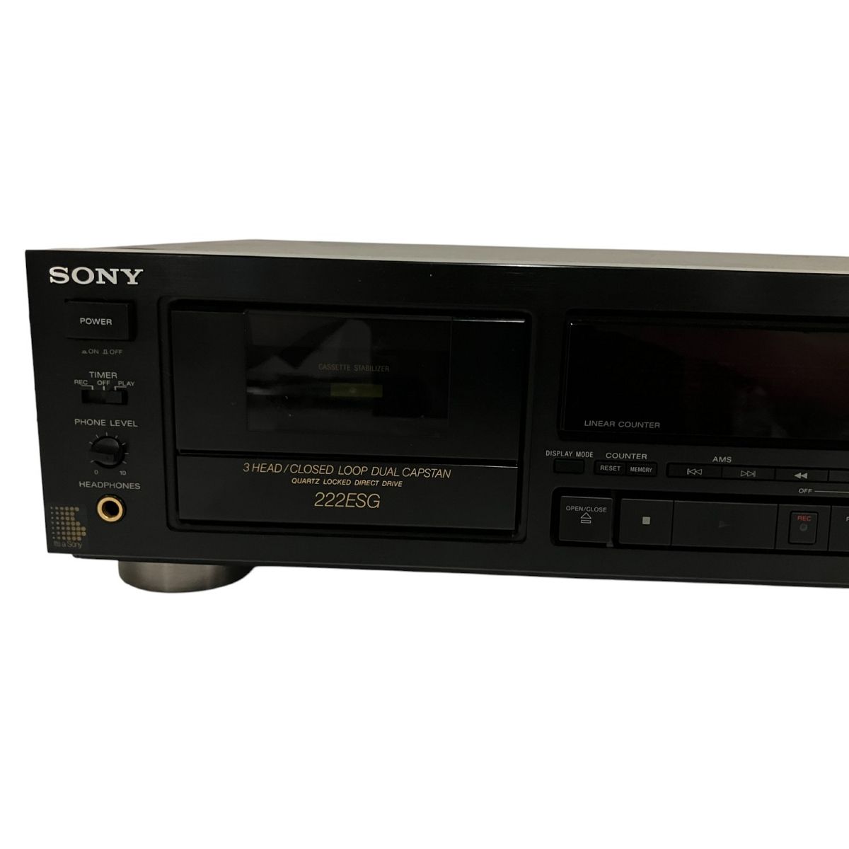 SONY TC-K222ESG カセットデッキ 動作品 【公式通販】