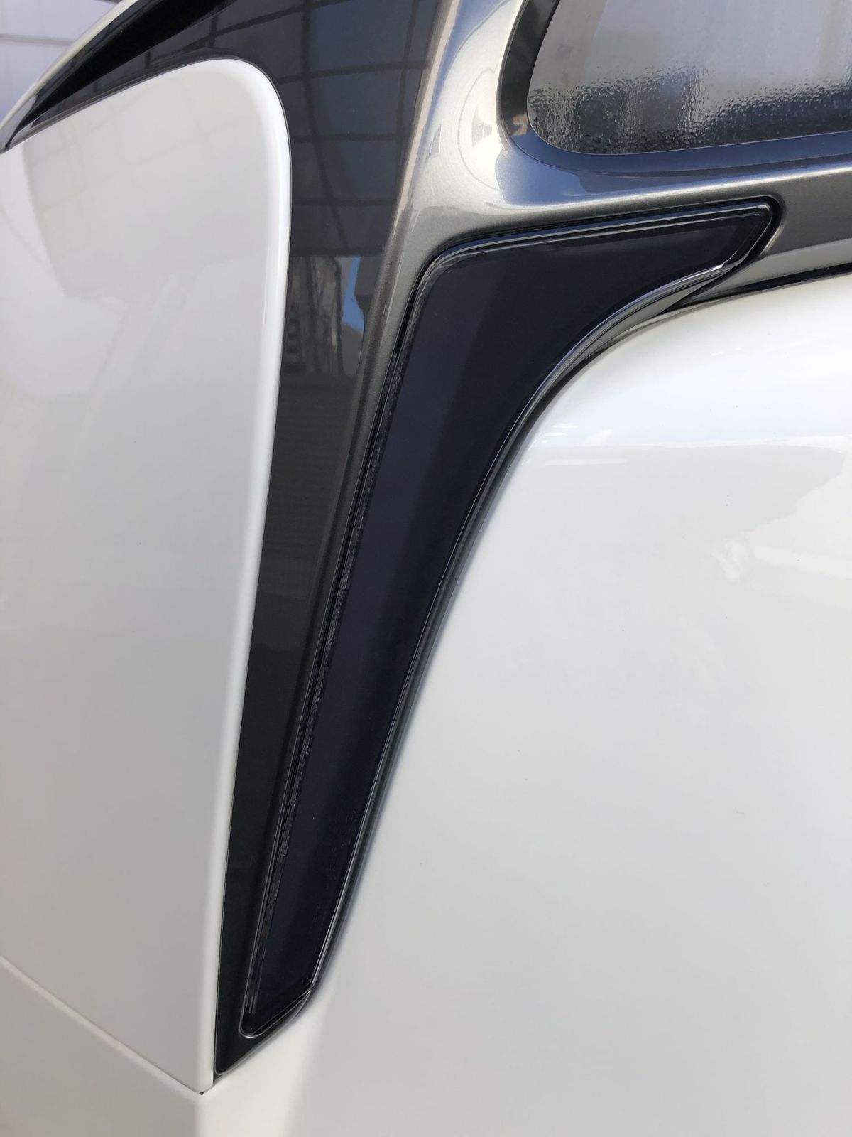 Tint+再利用できる レクサスLC テールランプ スモークフィルム LC500