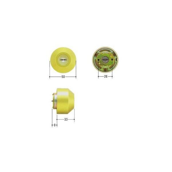 TOSTEM DDZZ1003 URシリンダー 2個同一 MCY-444 ゴールド色 WWW_IBETON_RU