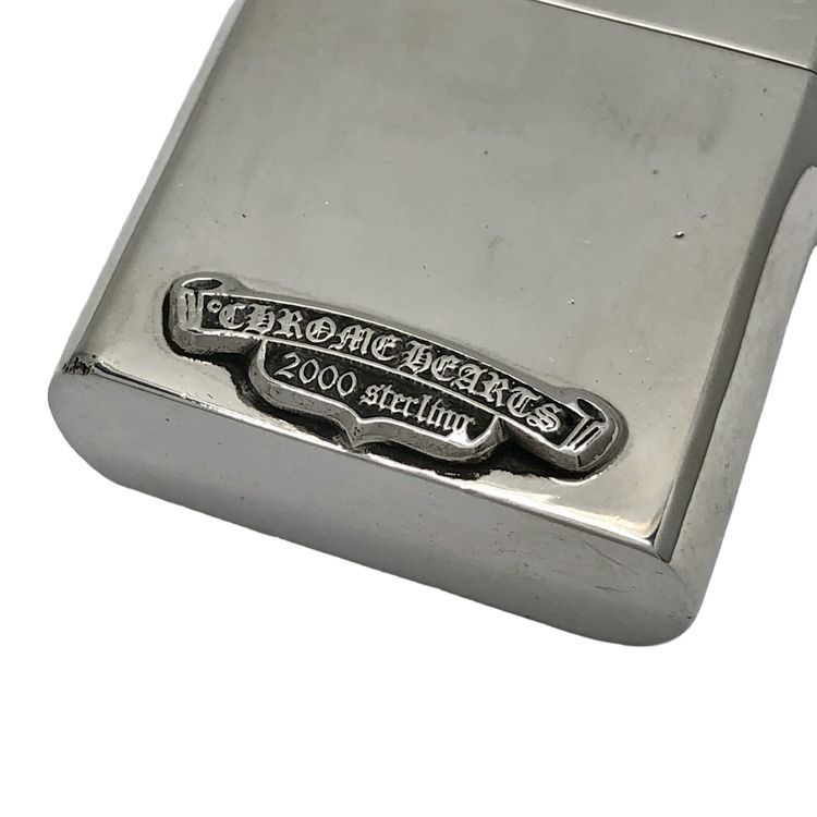  Chrome Hearts クロムハーツ ZIPPO -V 5 V フィリグリークロス ジッポライター オイルライター SV 925 シルバー ライターオイル 喫煙具 ライター
