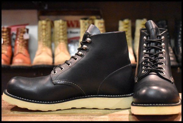 超希少】ホワイト社製 10ホール UK6 スチールトゥ ネイビー ドクター