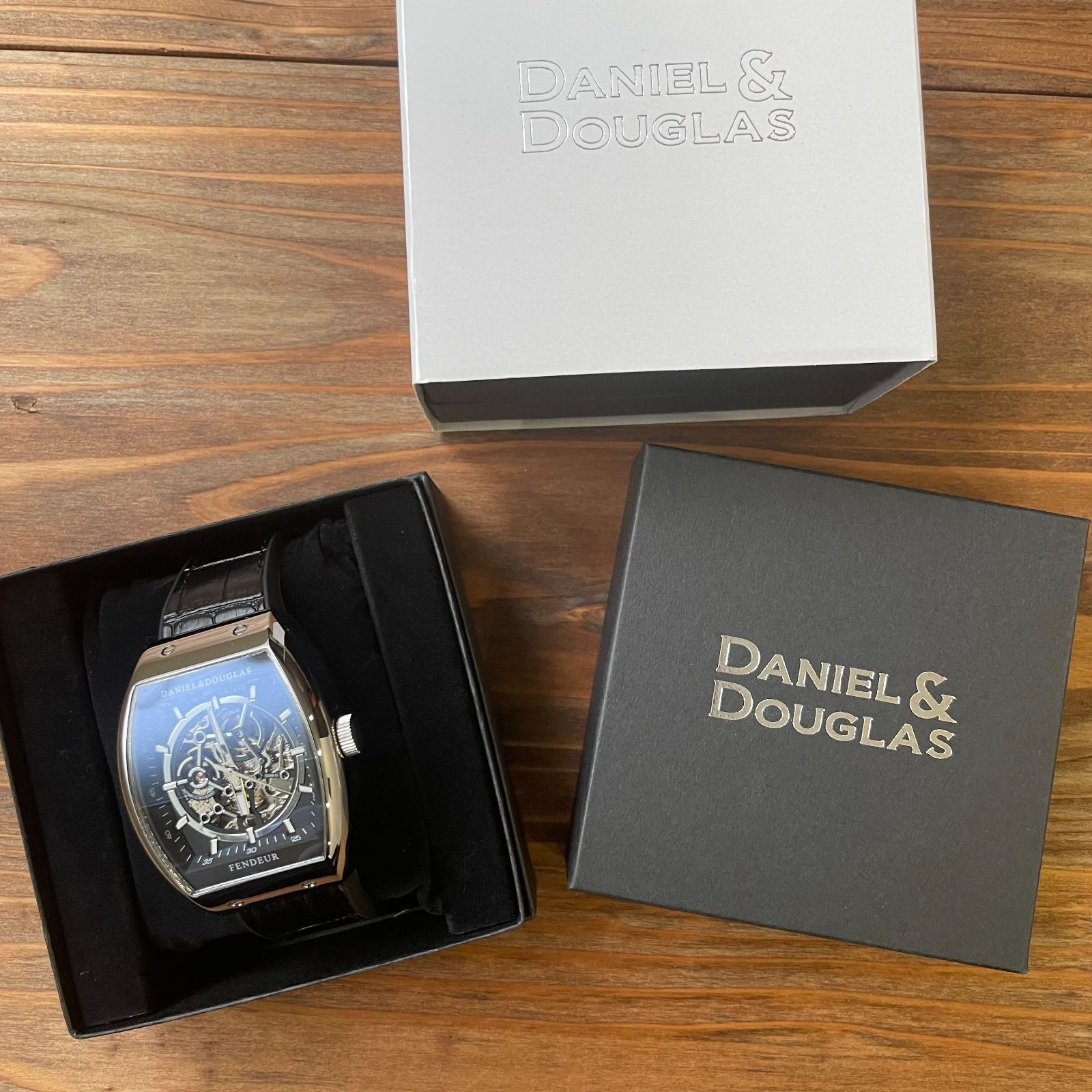 DANIEL＆DOUGLAS腕時計 ブラック 新品未使用 ダニエルダグラス