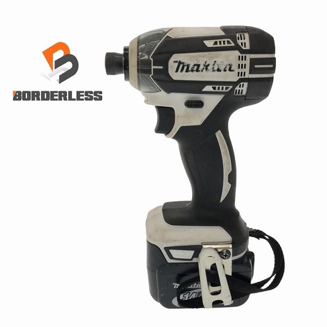 マキタインパクトドライバー14.4v 3.0Ah セット中古品 マキタインパクトドライバー14.4v 3.0Ah セット中古品
