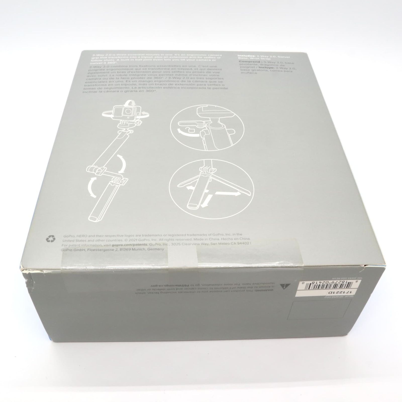 《未使用》 GoPro 3-Way AFAEM-002 ゴープロ グリップ アーム 三脚 k3041-2