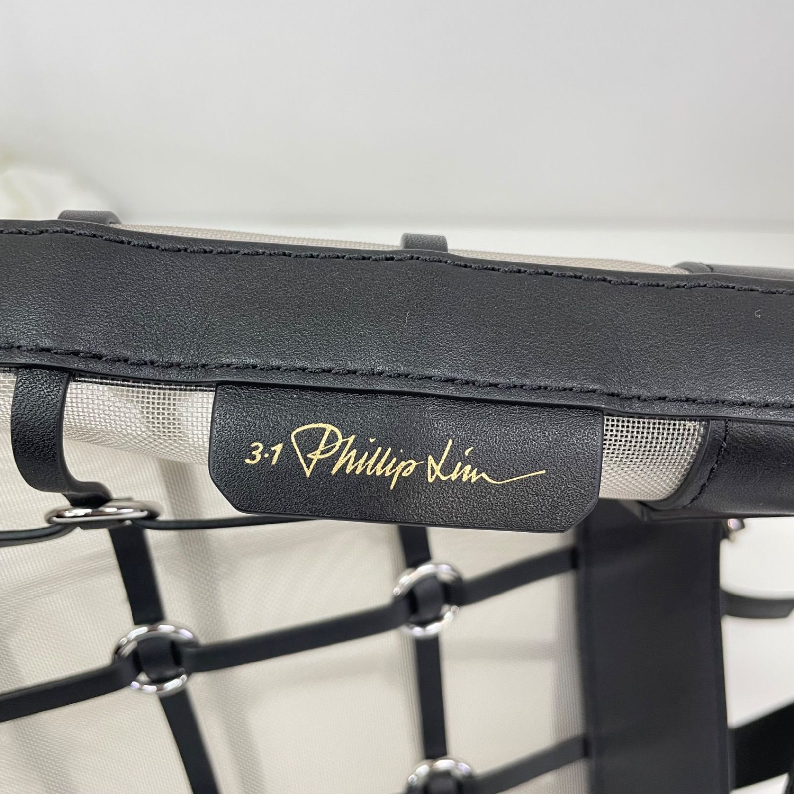 ✨未使用品✨フィリップ リム レザー×メッシュ 2WAY ハンドバッグショルダー 美品 3.1 phillip Lim スリーワンフィリップリム メッシュ
