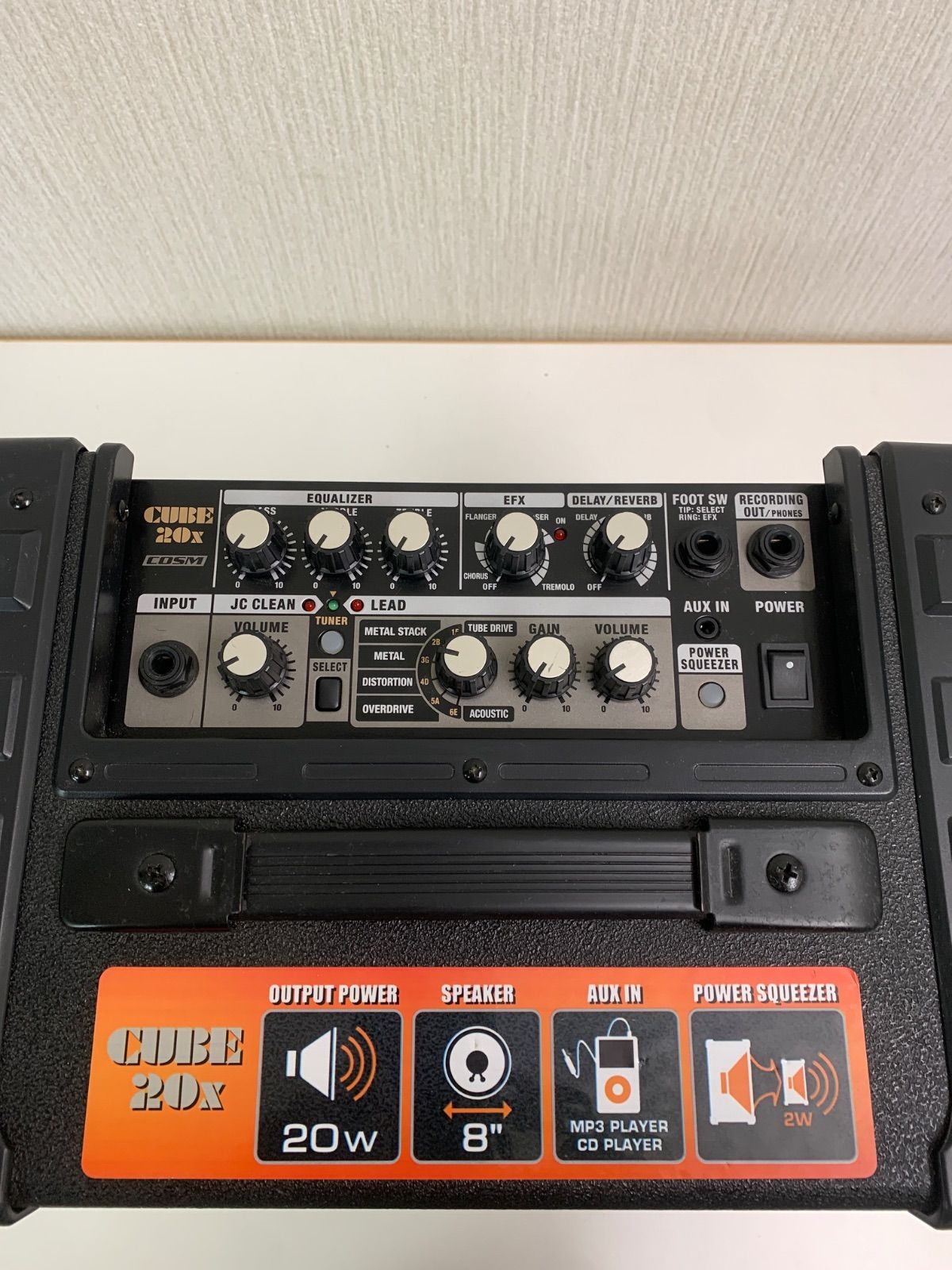 オーディオ機器 Roland CUBE-20X ギターアンプ ローランド
