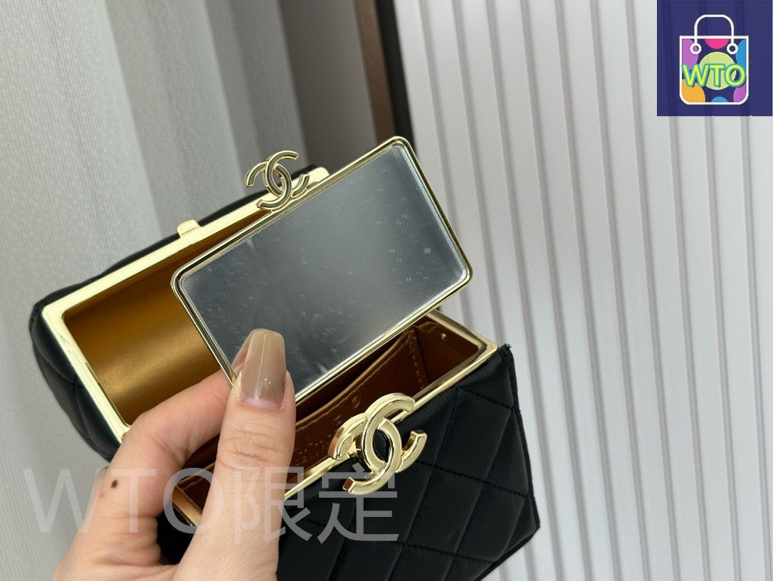 CHANEL♥新作♥大人可愛いウォレット♡ 新スタイル♡大人可愛いロゴ【CHANEL】フラップ ウォレット