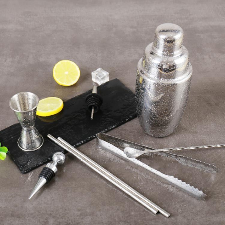 カクテルシェーカー23点セット シェーカー550ml ステンレス製 バーテンダー Amazon｜Yoseka カクテルシェイカー 23点セット カクテル セット