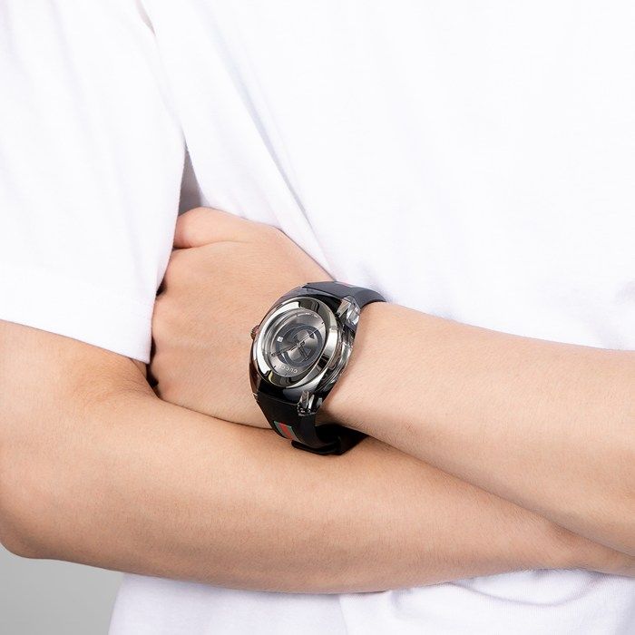 グッチ GUCCI 腕時計 シンク YA137116 インターロッキングG サンレイ  