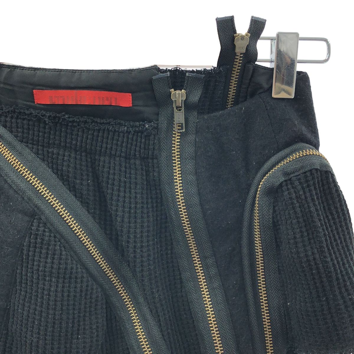 美品】 mukcyen / ムッシャン | 2024AW | 7ZIPPERS WAFFLE PADDED MINI  