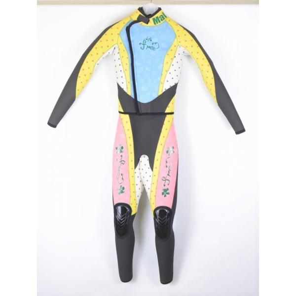 World Dive 3.5mm/5mm 裏起毛 レディース ダイビングウェットスーツ 2ピース（166cm/45kg）［Wsuit-200721TM］