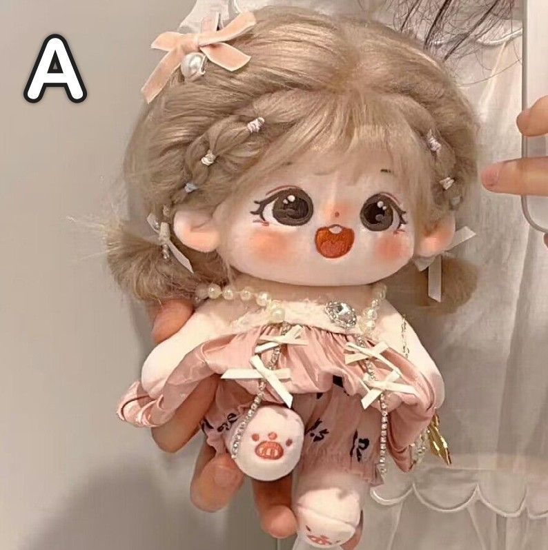 ぬいぐるみ 20 cm ドール本体*1 服*1 髪の毛*1 アニメぬいぐるみ