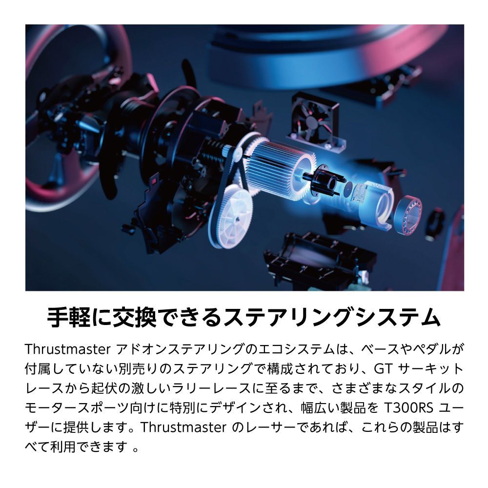 Thrustmaster スラストマスター T300RS GT Edition レーシング