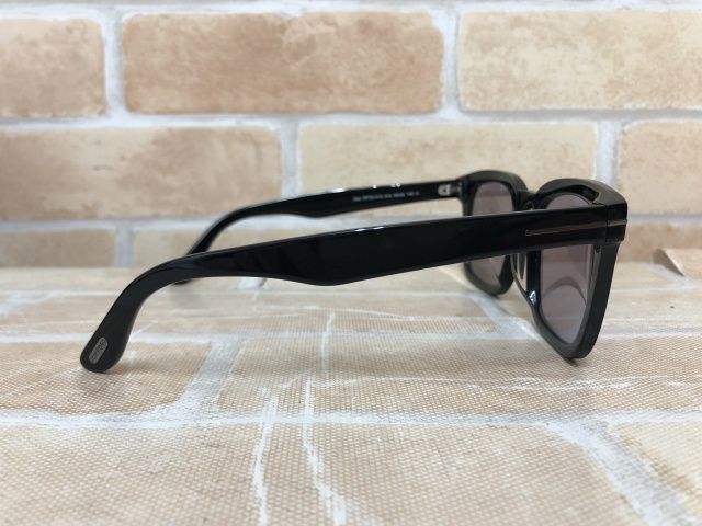 朝倉未来TOM FORD TF672 サングラス ブラック/ゴールド 美品▽TOM FORD