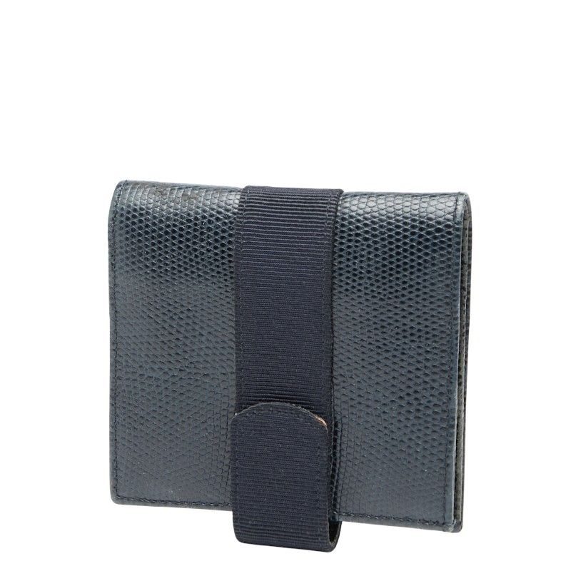 サルヴァトーレフェラガモ ヴァラリボン ネイビー レザー レディース Salvatore Ferragamo 1-0235690