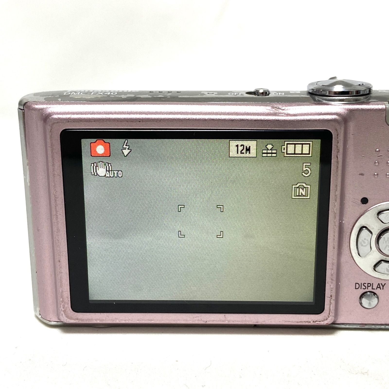 Panasonic LUMIX DMC-FX40 ピンク コンパクトデジタルカメラ 