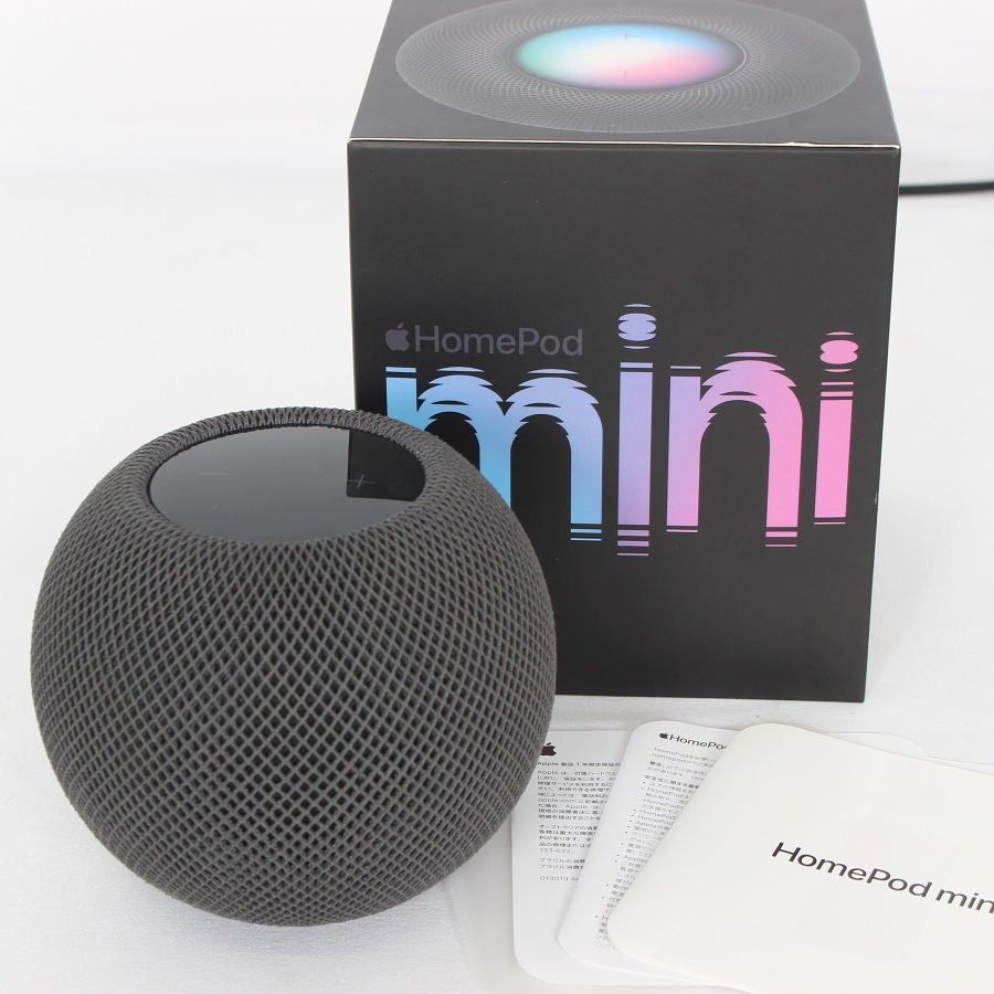 Apple HomePod mini MY5G2J/A スペースグレイ スマートスピーカー