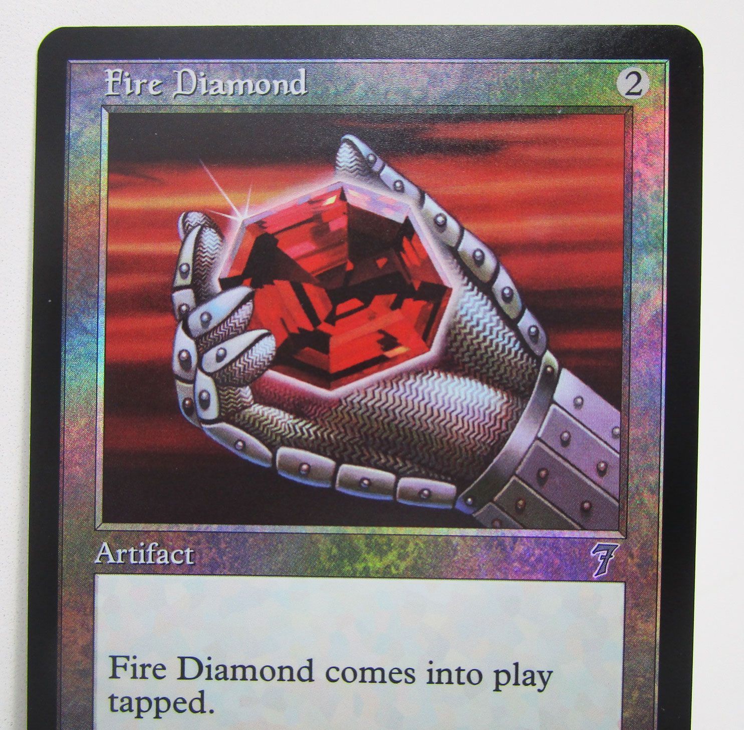 マジックザギャザリング 緋色のダイアモンド foil MTG 第7版 7ED MTG