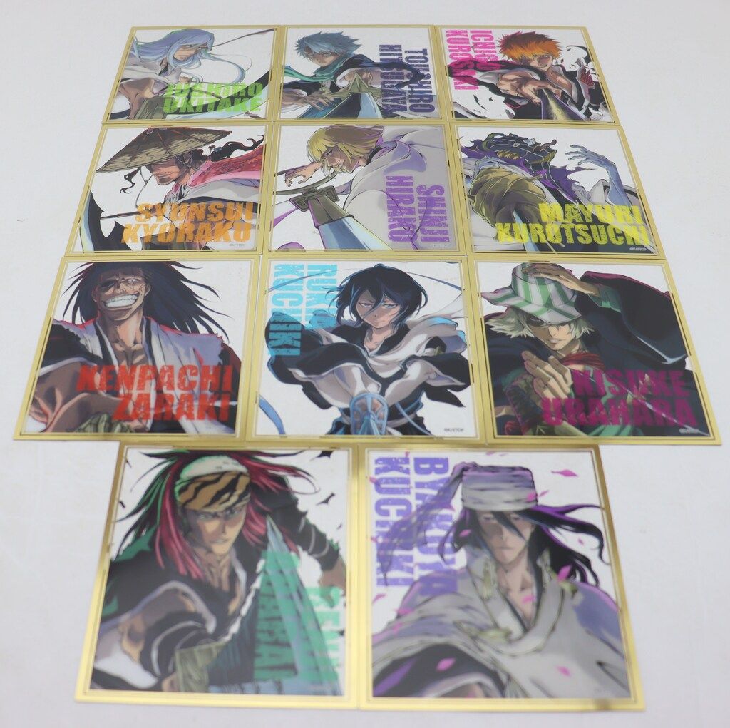 BLEACH WORLD クリアミニ色紙 BLEACH クリアミニ色紙コレクション