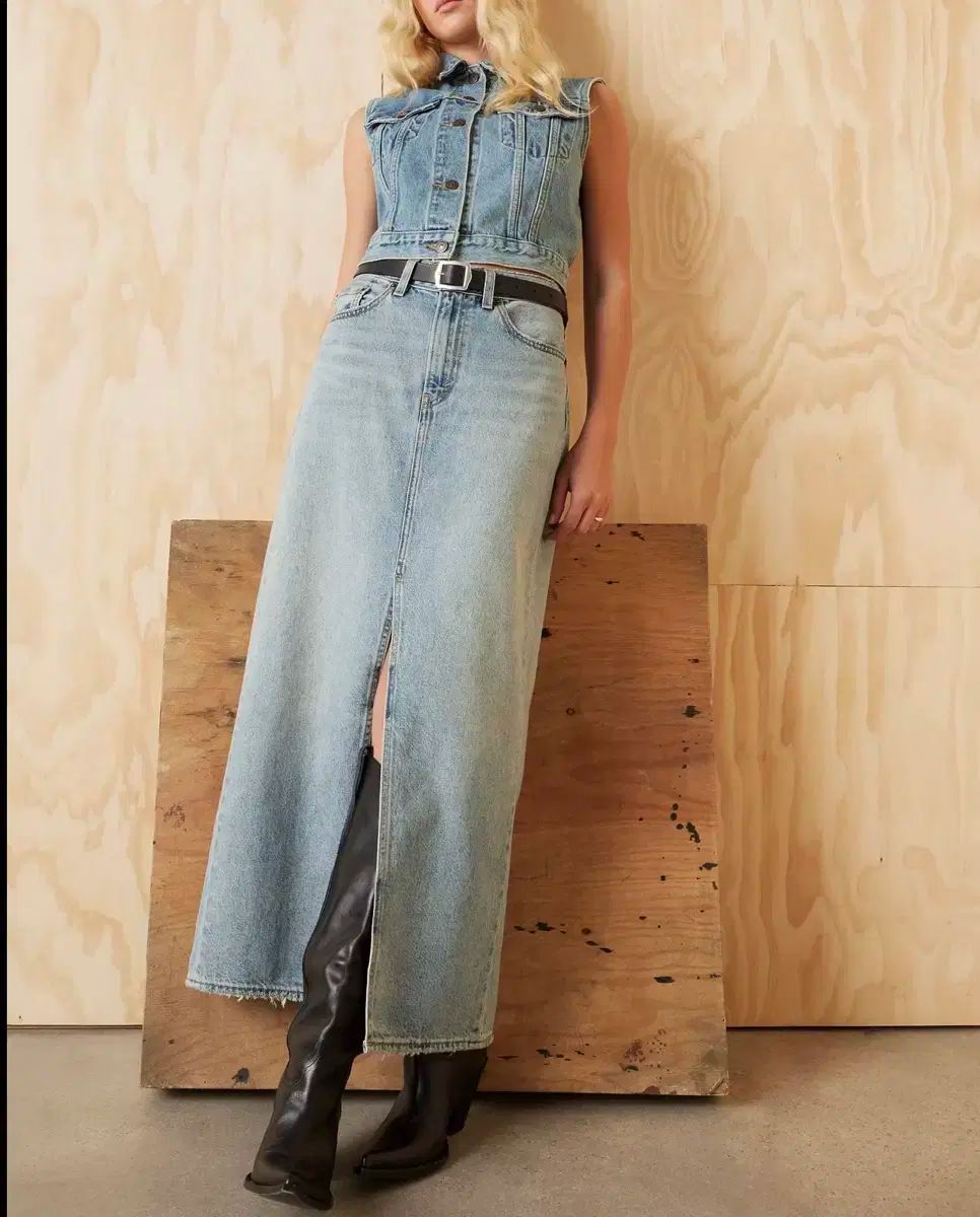 割引 O LEVI S リーバイス 足首 カルトブ デニム ロング スカート トーテム リーダン ZARA ザラ