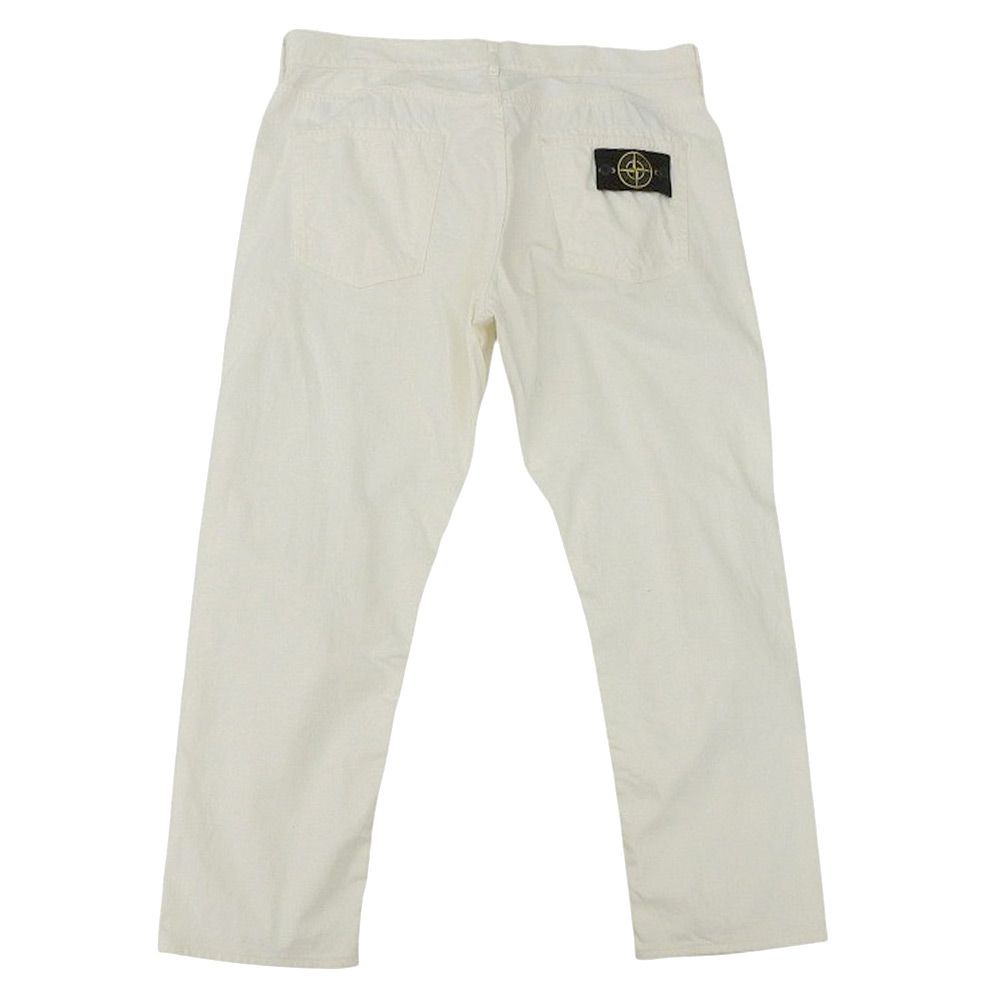 STONE ISLAND ストーンアイランド ワッペン ホワイトデニム