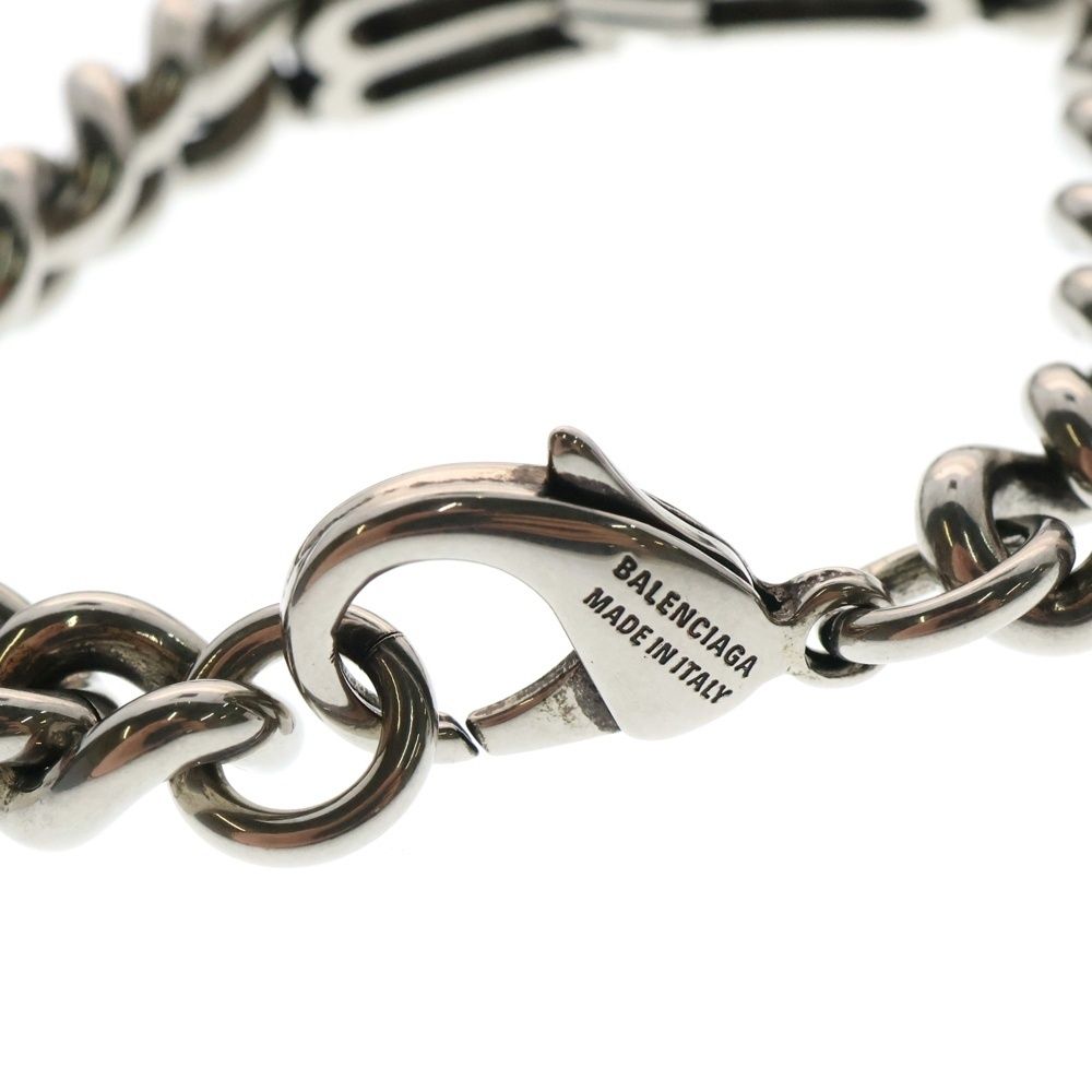 BALENCIAGA (バレンシアガ) BB ICON GOURMETTE BRACELET BB
