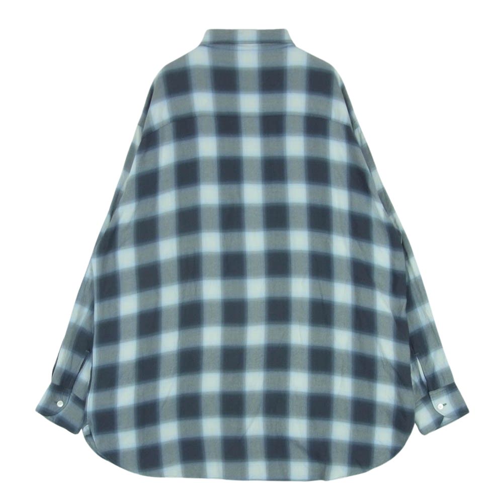 blurhms ブラームス 23SS BHS23S016 Rayon Check Shirt レーヨン 
