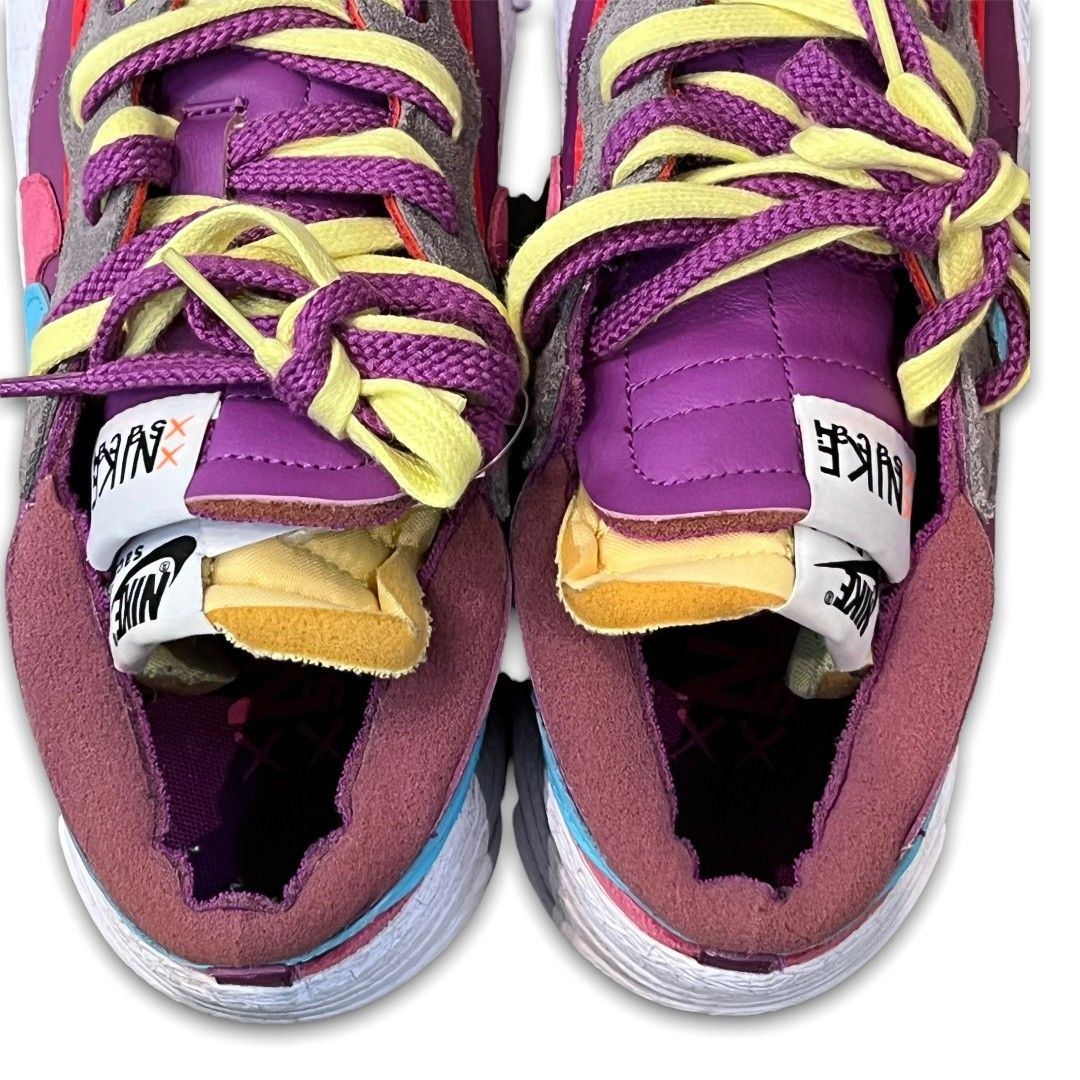 KAWS sacai Nike Blazer Low Purple Dusk 28cm DM7901-500-