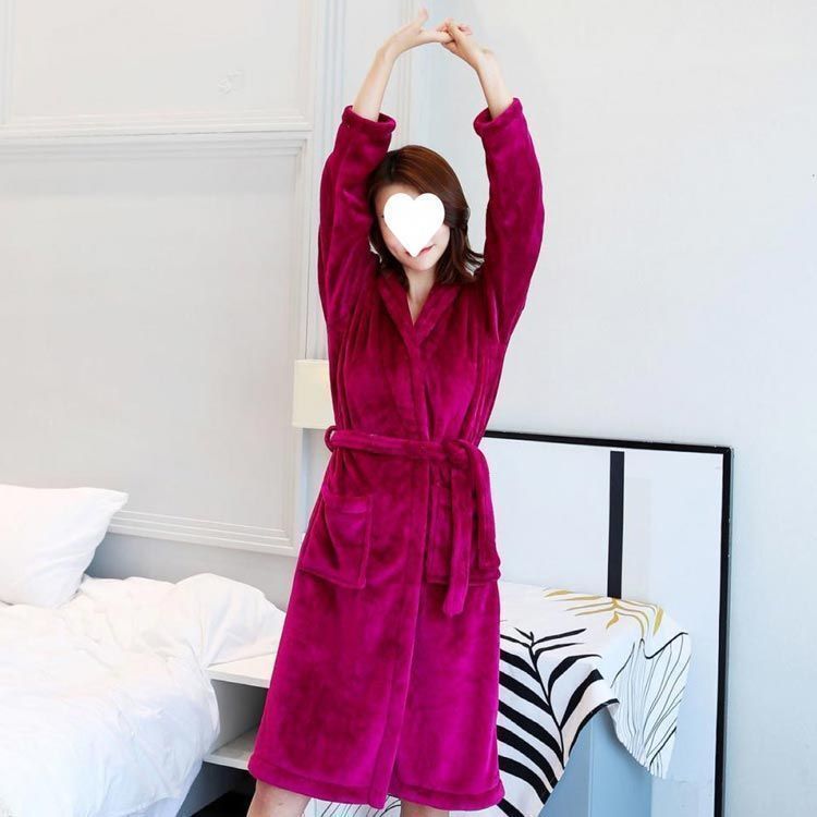 バスローブ レディース メンズ 男女兼用 カップル 春夏秋冬 シンプル おしゃれ かわいい 厚手 バスタオル ルームウェア 部屋着 ロング 秋 冬 ナイトガウン ナイトウェア パジャマ お風呂上り 吸 jzxd1335 SKLAD-KIRPICHA_RU