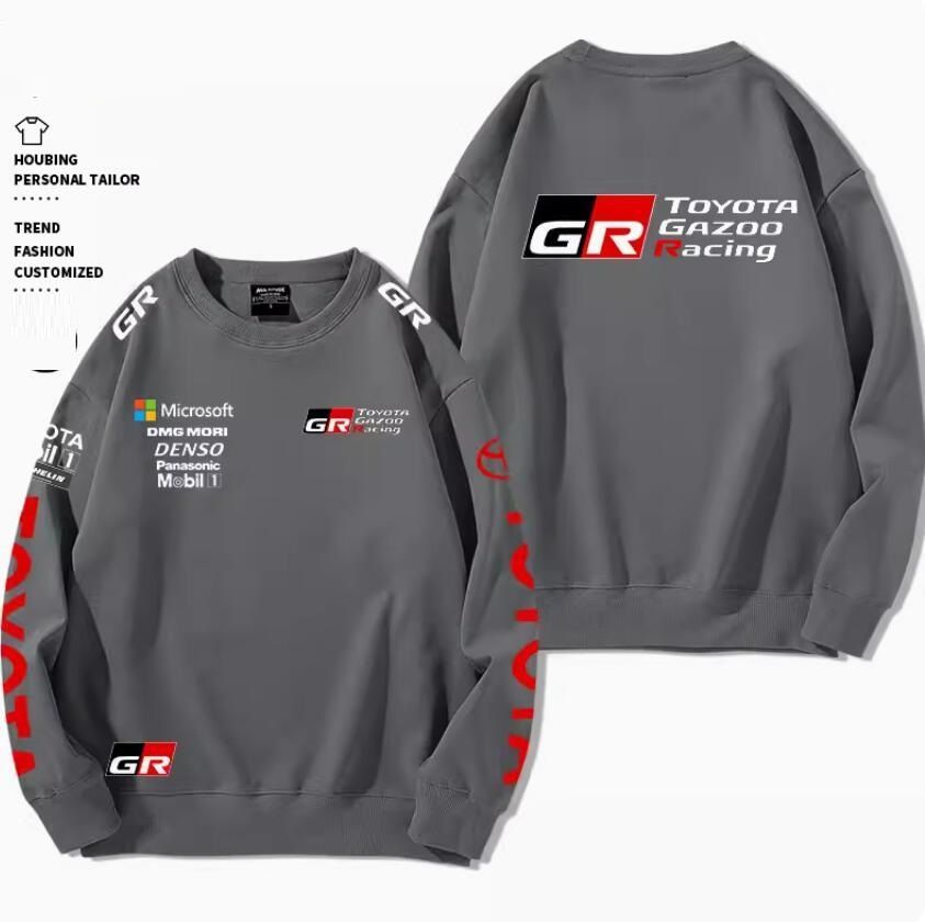 新作☆トヨタ GR Gazoo Racing☆モータースポーツ ロゴ カジュアルな服 メンズ 長袖Tシャツ 長袖 スウェット 休暇服 - メルカリ