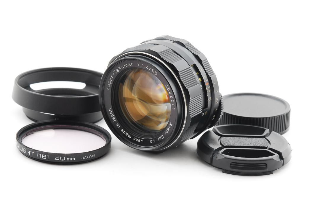 Super Takumar 50mm F1.4 黄変なし フィルター付 L692 | fecd.org.ec