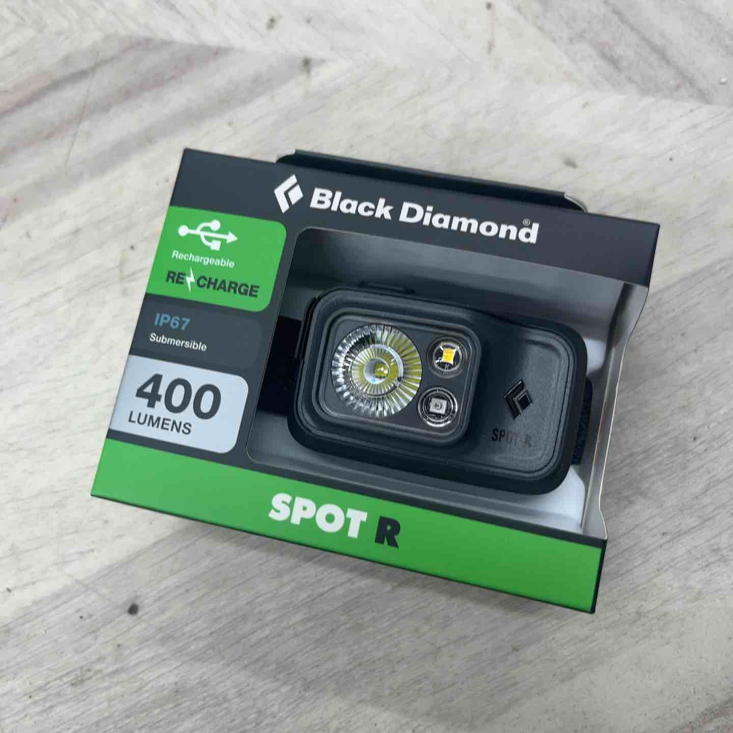Black Diamond スポット400-R グラファイト コンパクト 充電式 越谷店