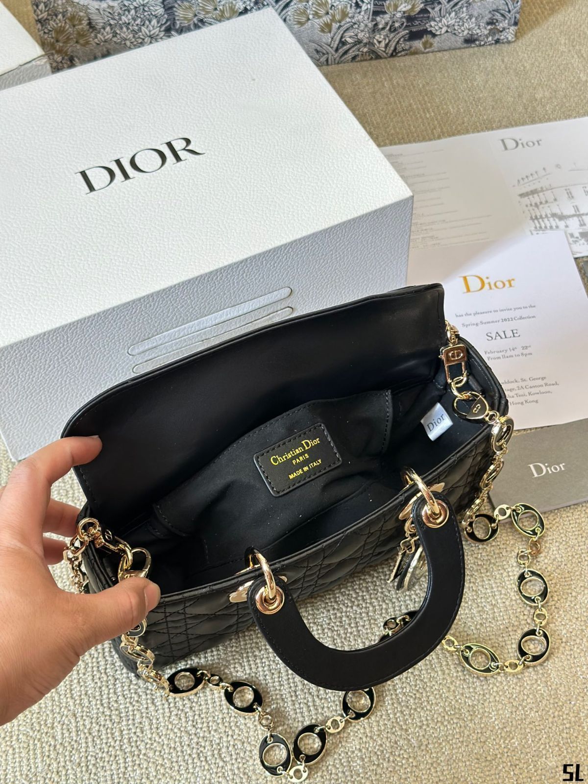 Dior/ハンドバッグ、リュック、小銭入れ、手首バッグ
