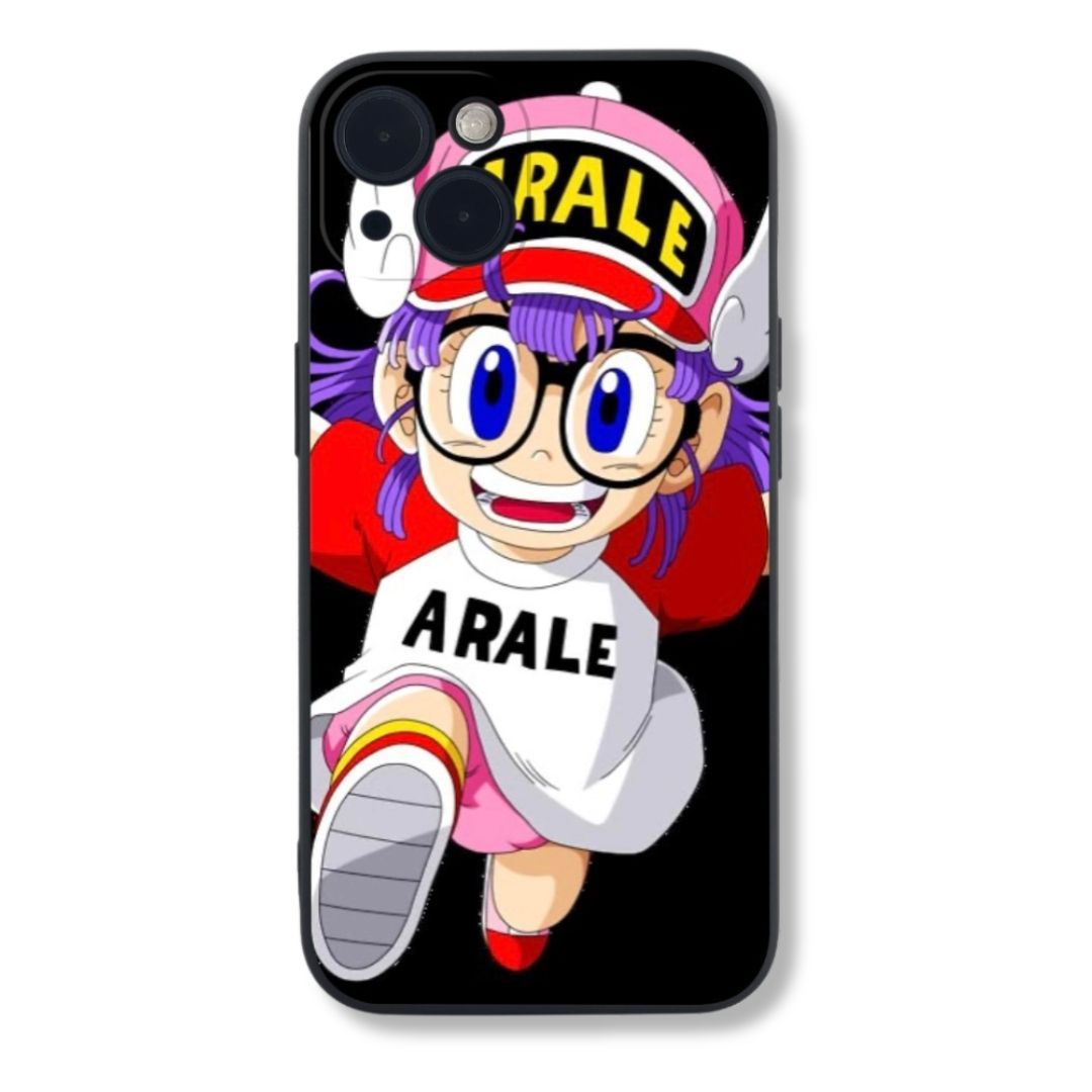 iPhone Galaxy スマホケース ドクタースランプアラレちゃん 滑り止め