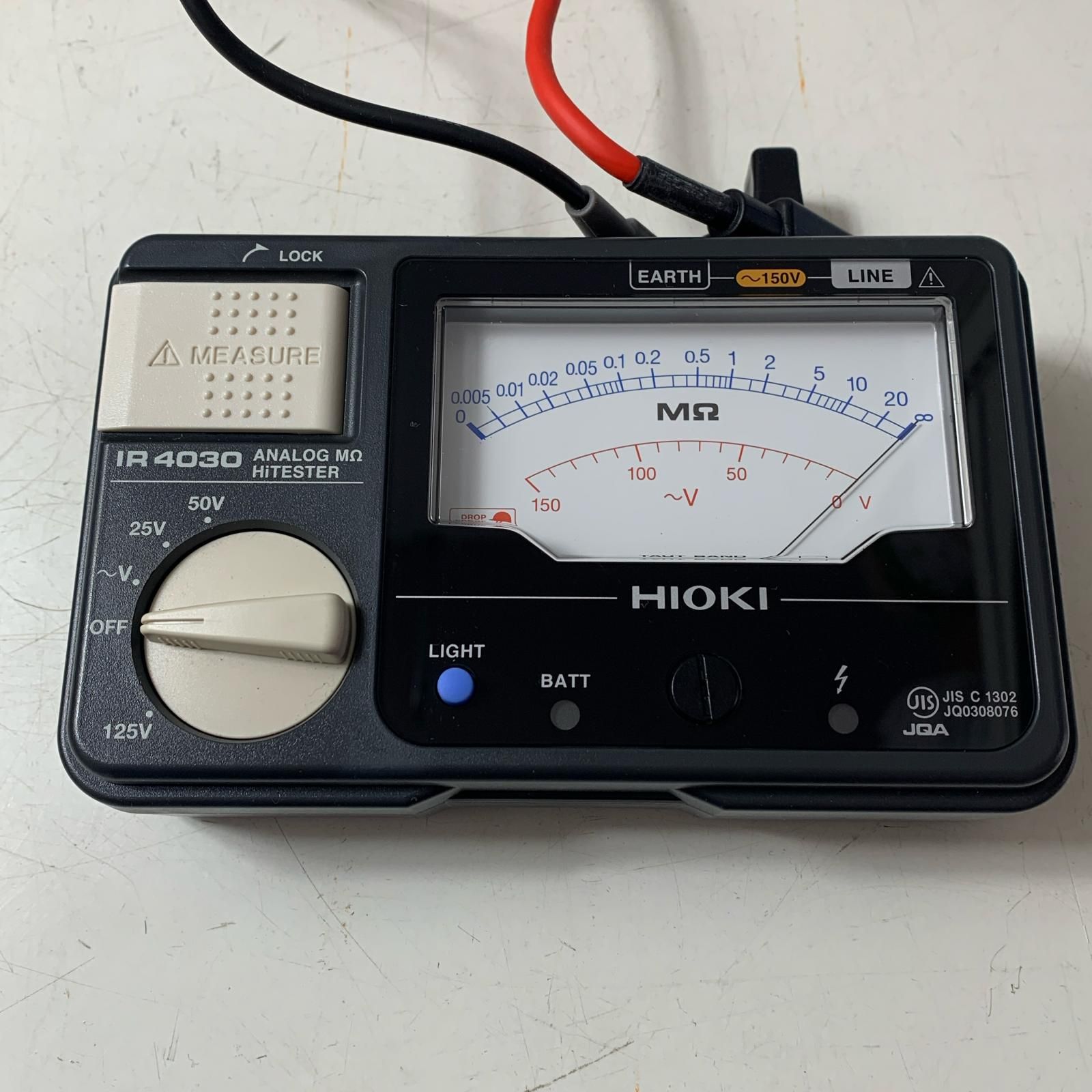 HIOKI(日置電機) IR4032-10 絶縁抵抗計 3レンジ アナログ HIOKI(日置電機) IR4032-10 絶縁抵抗計 3レンジ アナログ