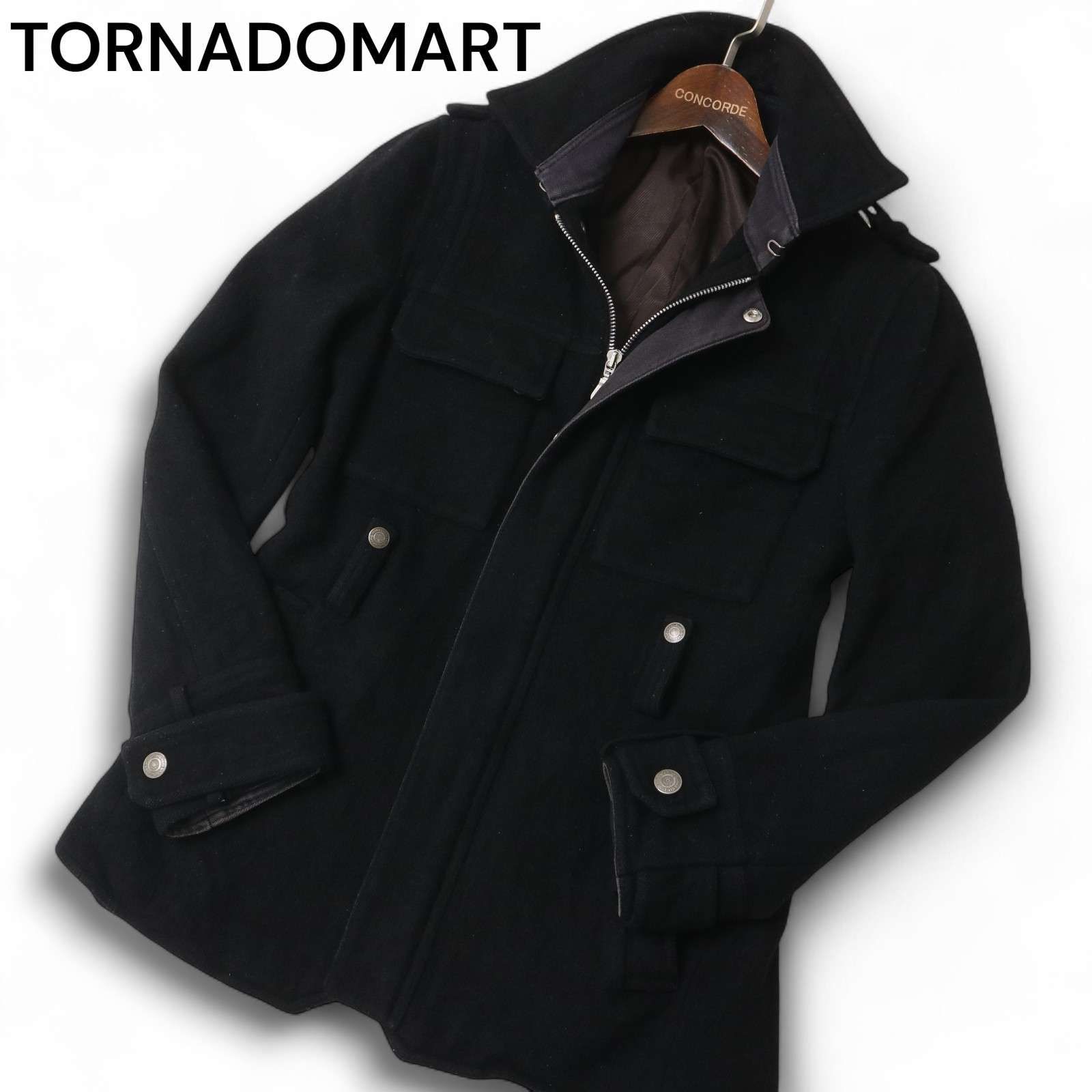 TORNADOMART トルネードマート 秋冬☆ ウール ミリタリー ジャケット 