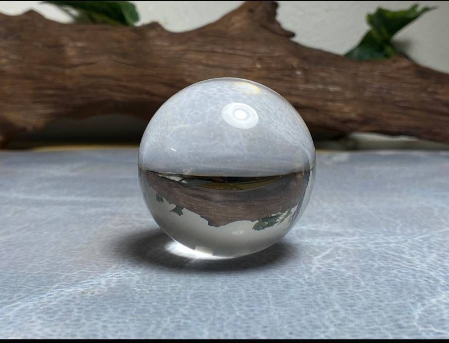 水晶丸玉 AA 鑑別書付 - メルカリ