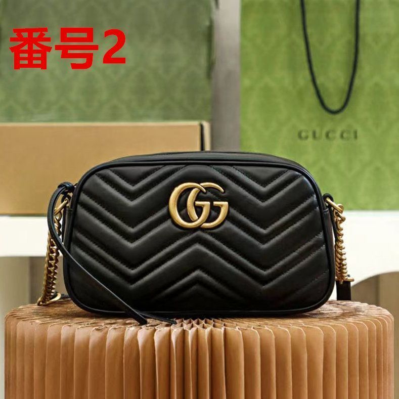 綺麗?GUCCI グッチ ggマーモント ショルダーバッグ - メルカリ