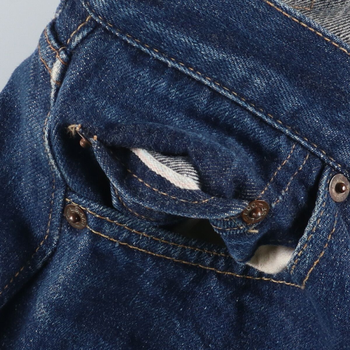 古着 60年代 リーバイス Levi's リーバイス501 BIG E 濃紺