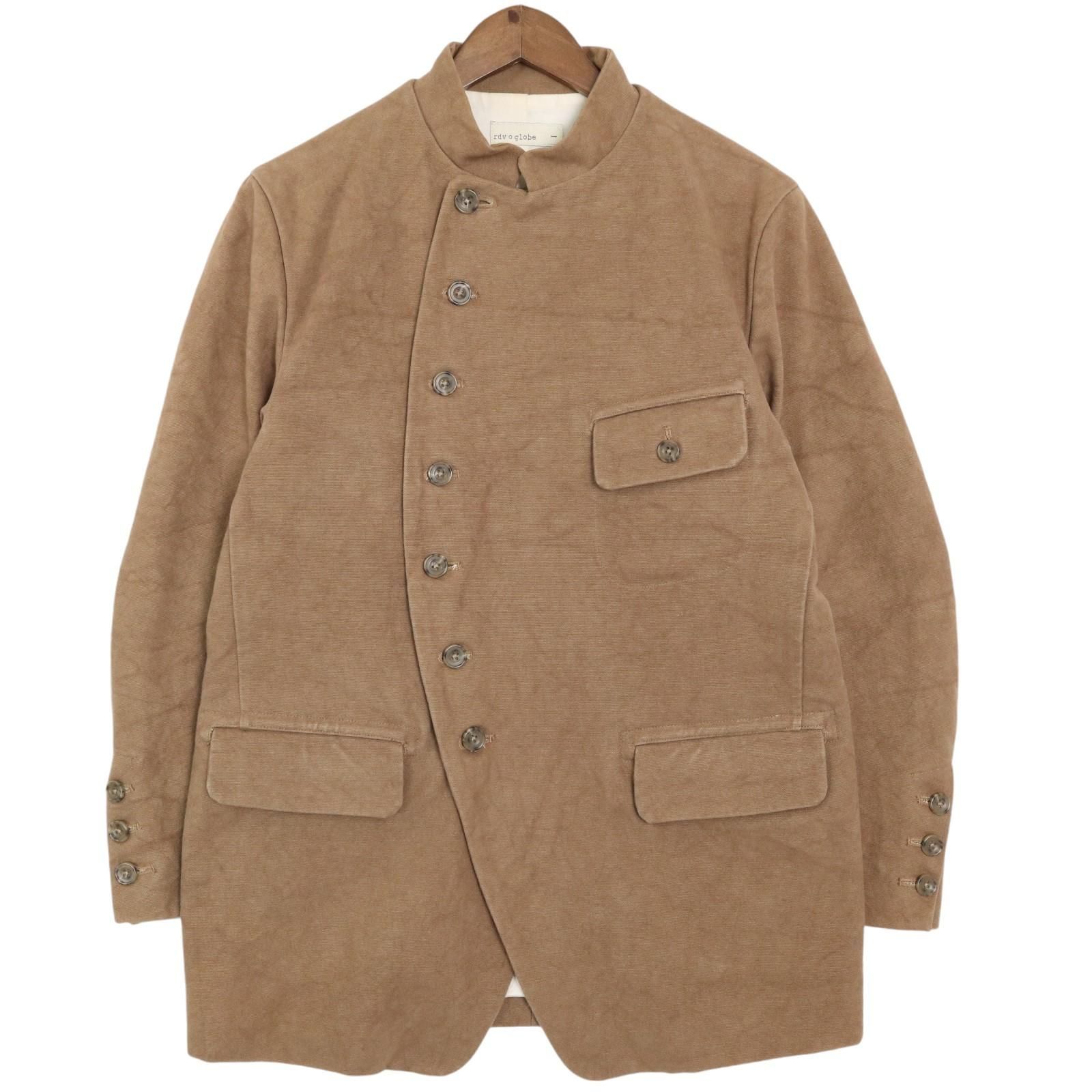 ランデヴーオーグローブ rdv o globe NORMAN VE ジャケット rdv o globe /SIMON VE ランデヴーオーグローブ アシンメトリー