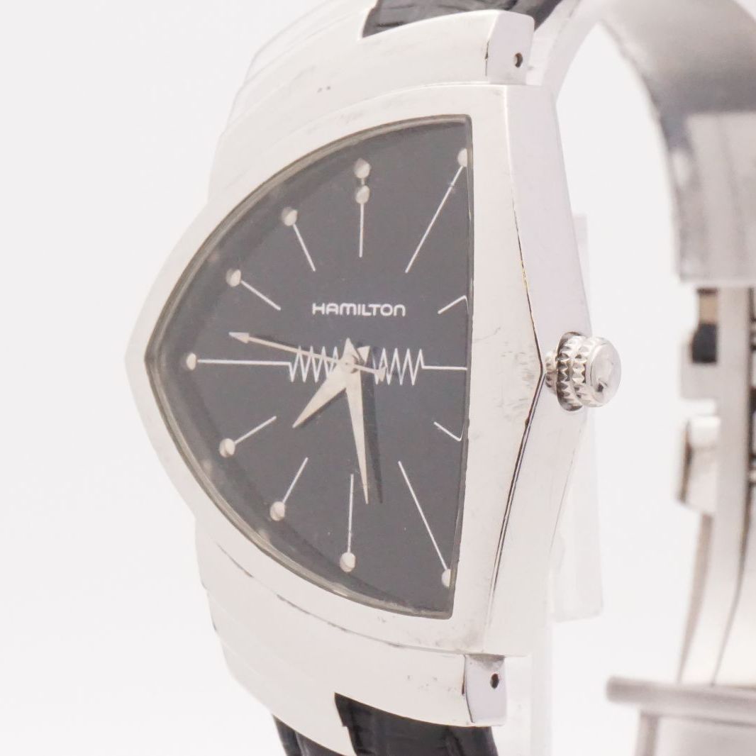 稼動品】 HAMILTON ベンチュラ H244110 クォーツ