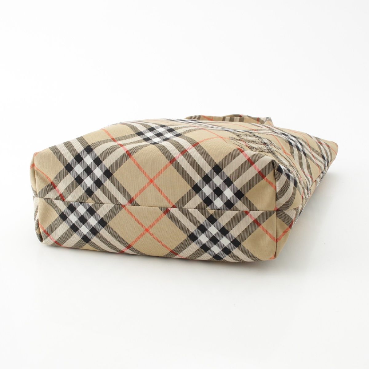 バーバリー ウーヴンコットンツイル ノバチェック トートバッグ  