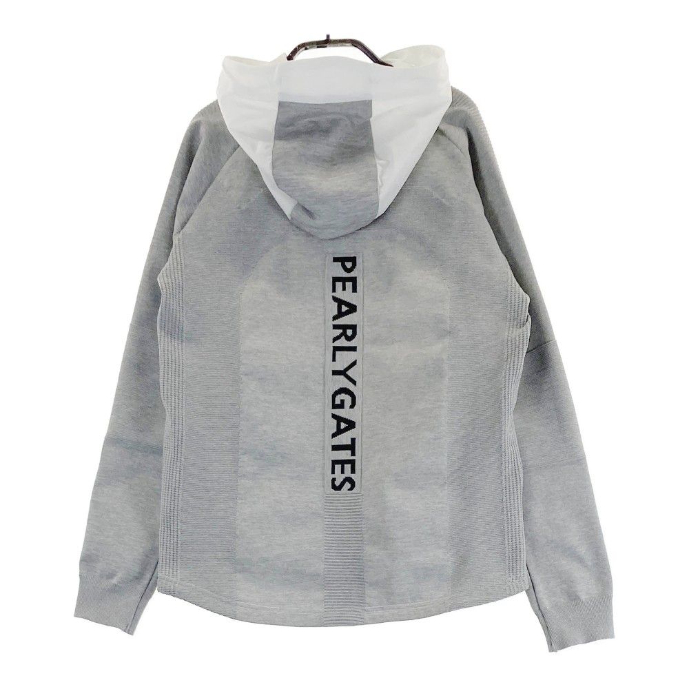 サイズ：0 PEARLY GATES パーリーゲイツ ; 切替 ジップジャケット  グレー系 [240101473608] ゴルフウェア レディース ストスト サイズ：0 PEARLY GATES パーリーゲイツ ; 切替 ジップ