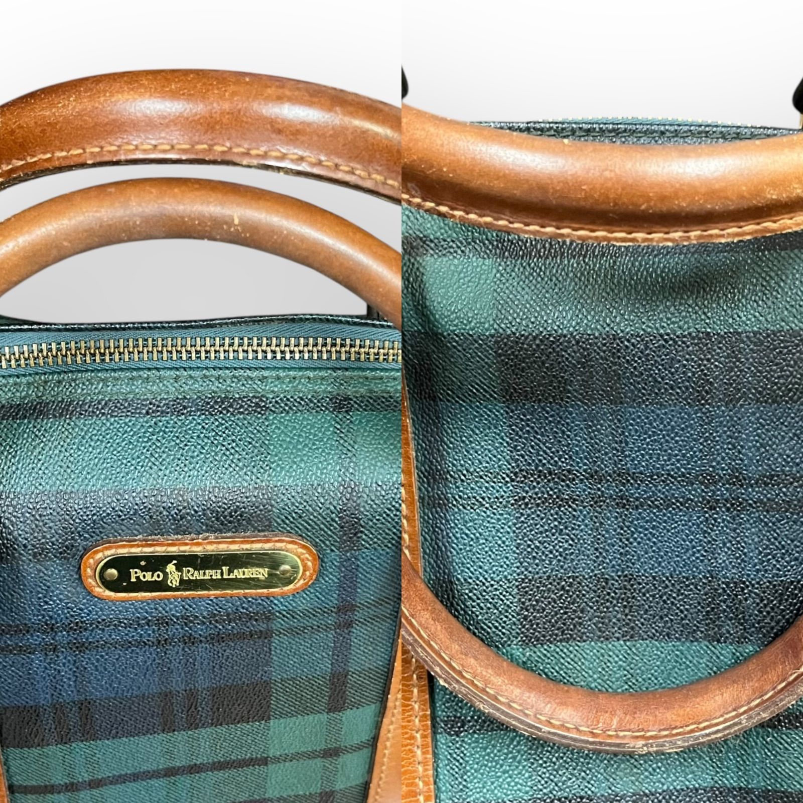 管28917】POLO RALPH LAUREN ポロ ラルフローレン ミニボストンバッグ