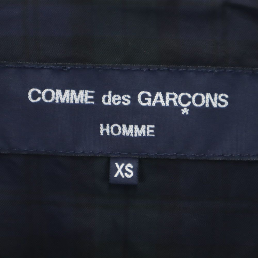 コムデギャルソンオム AD2011 日本製 HI-J047 長袖 ジャケット XS グレー COMME des GARCONS HOMME フード メンズ
